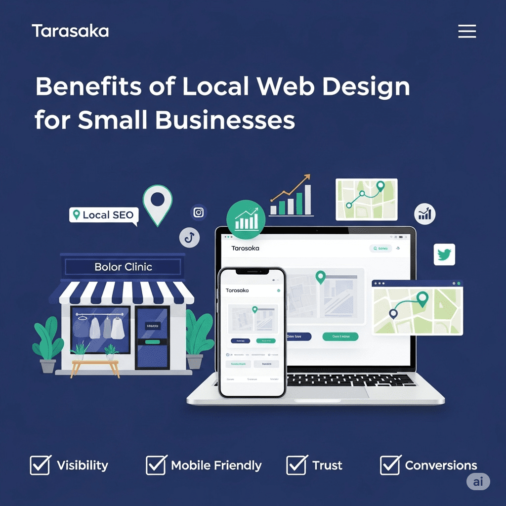 Benefits of Local Web Design for Small Businesses - Tarasaka