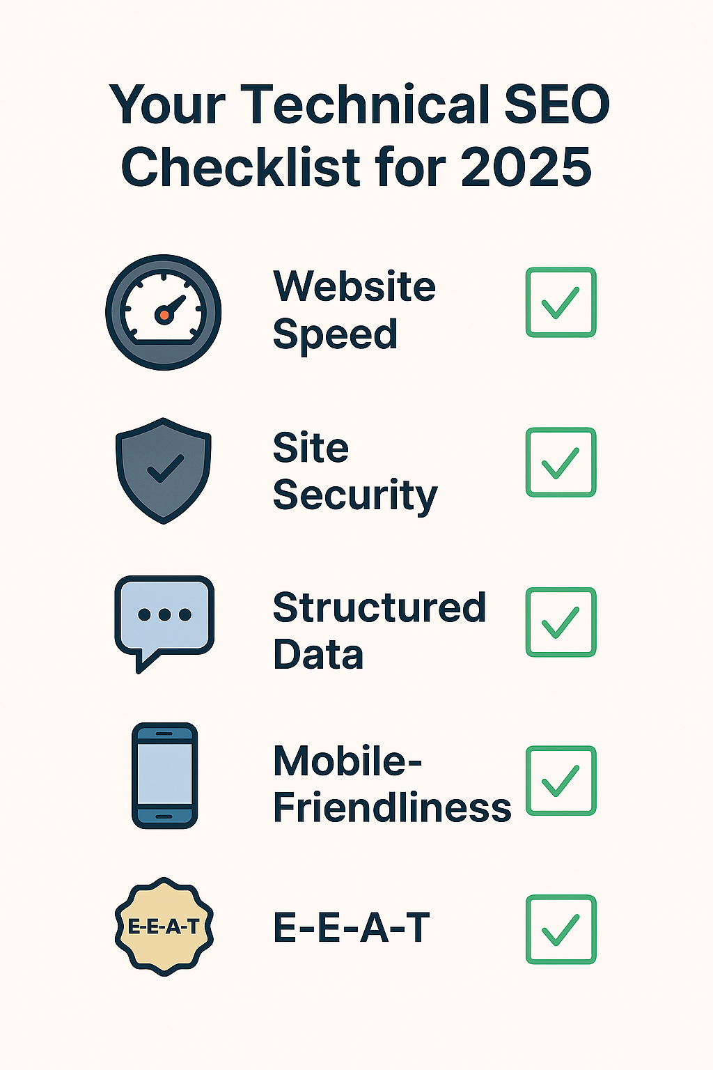 Your Technical SEO Checklist for 2025
