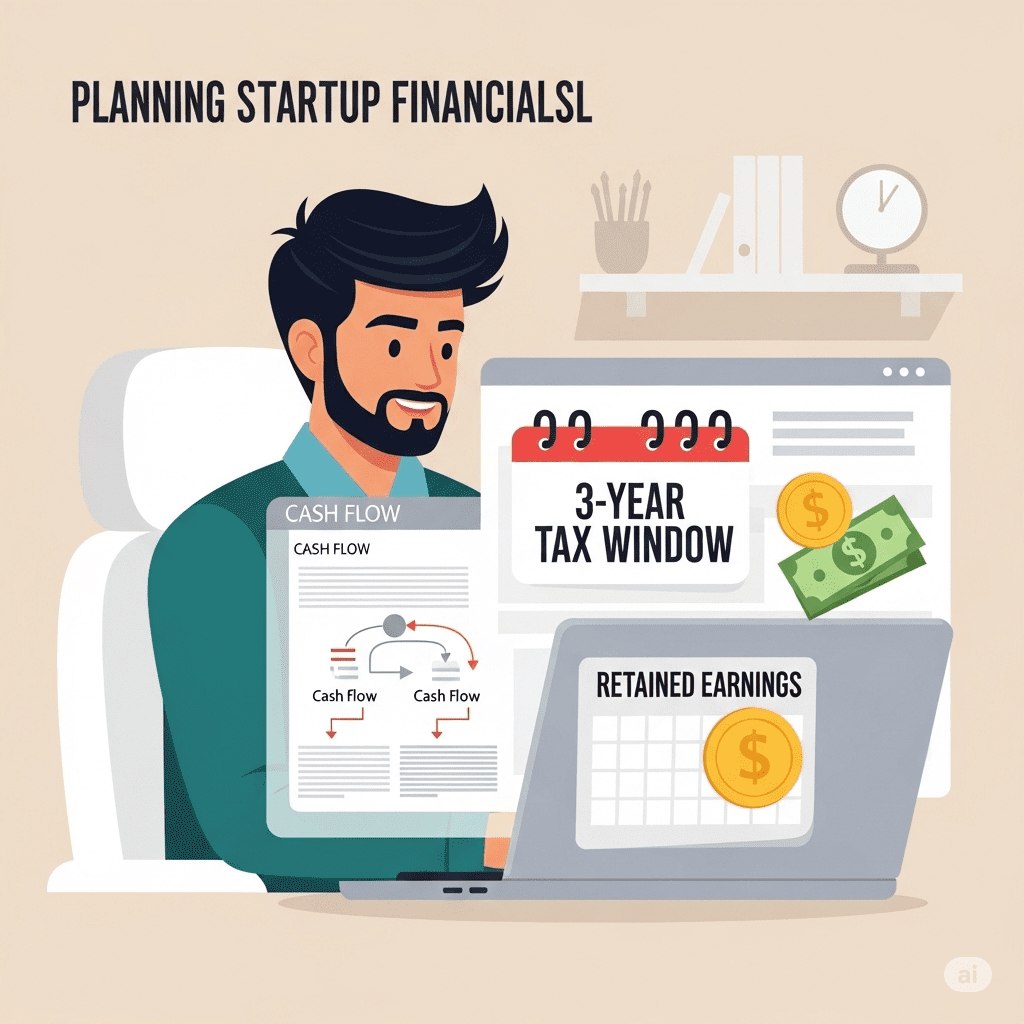 startup founder planning income tax holiday strategy in India