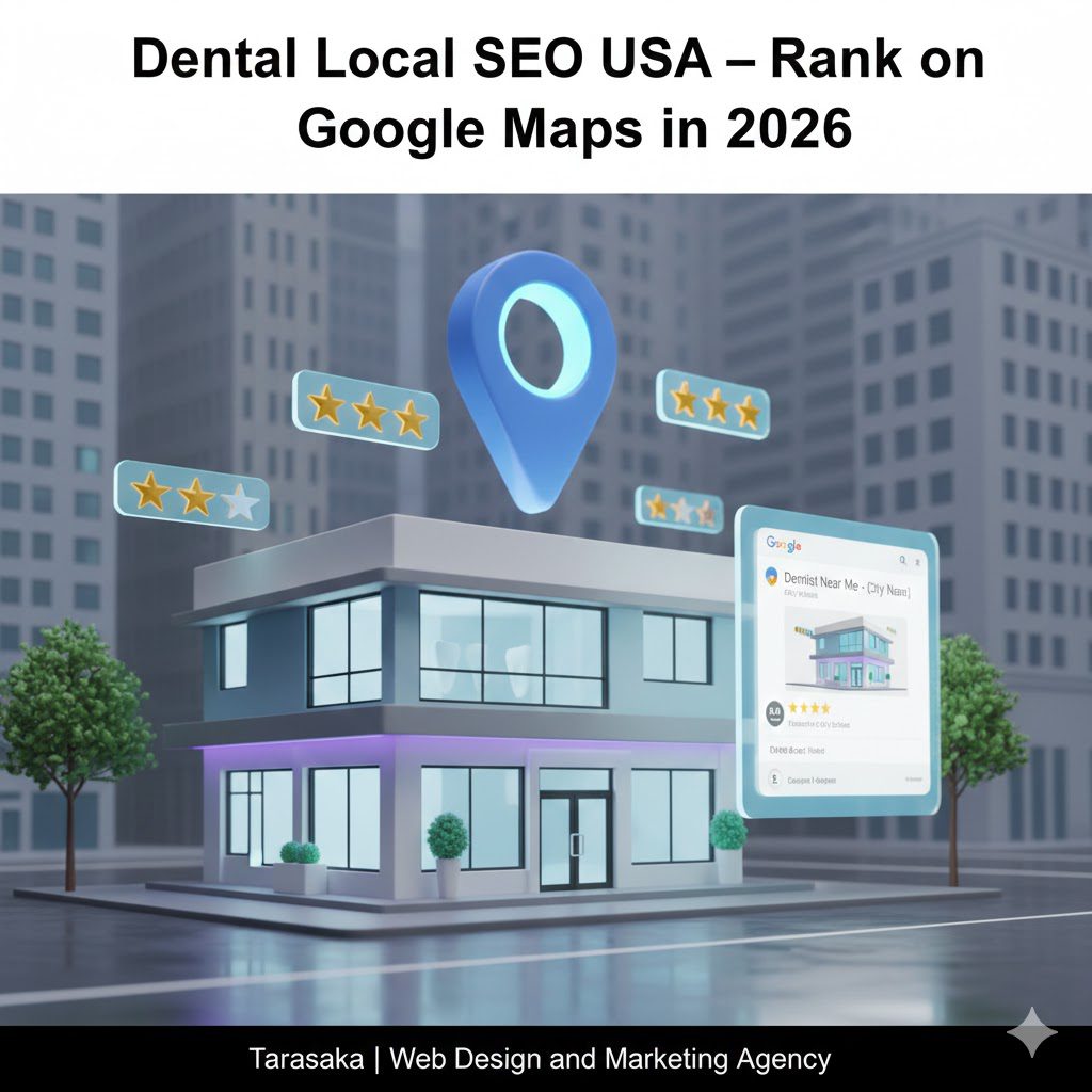 Dental local SEO USA Google Maps ranking for clinics