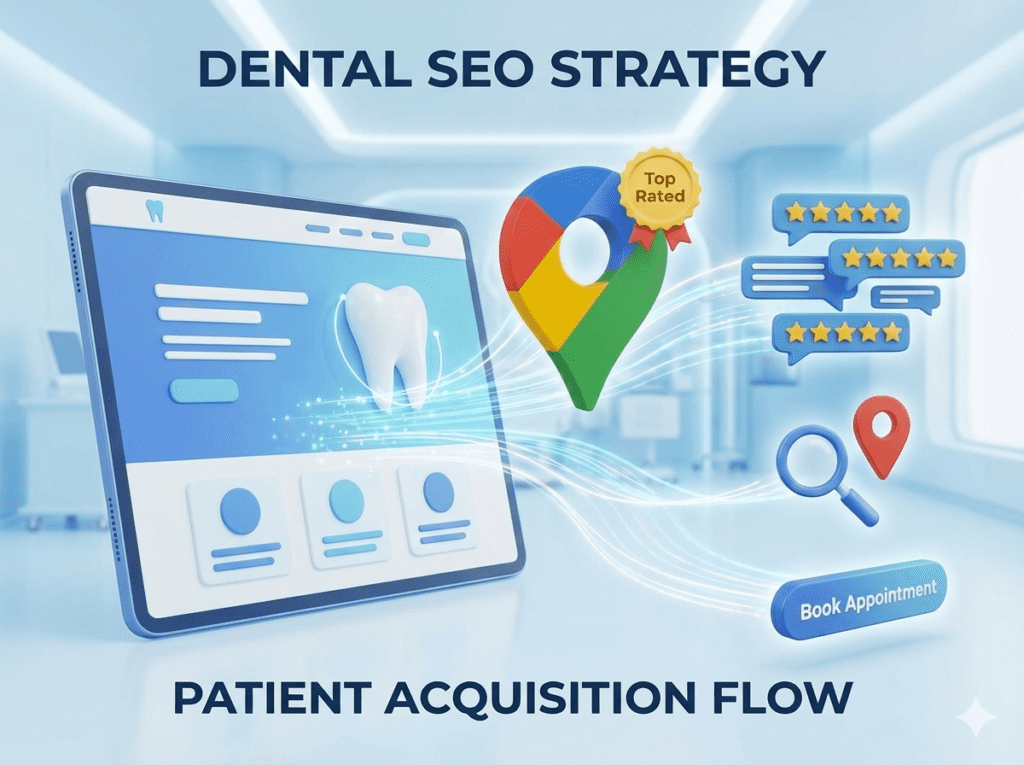 Local SEO strategy for dental clinics in Houston