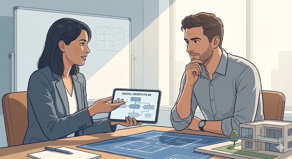 Real Estate Website Development Services 7 growth plan