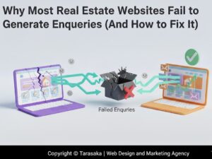 Real Estate Website Development - Tarasaka