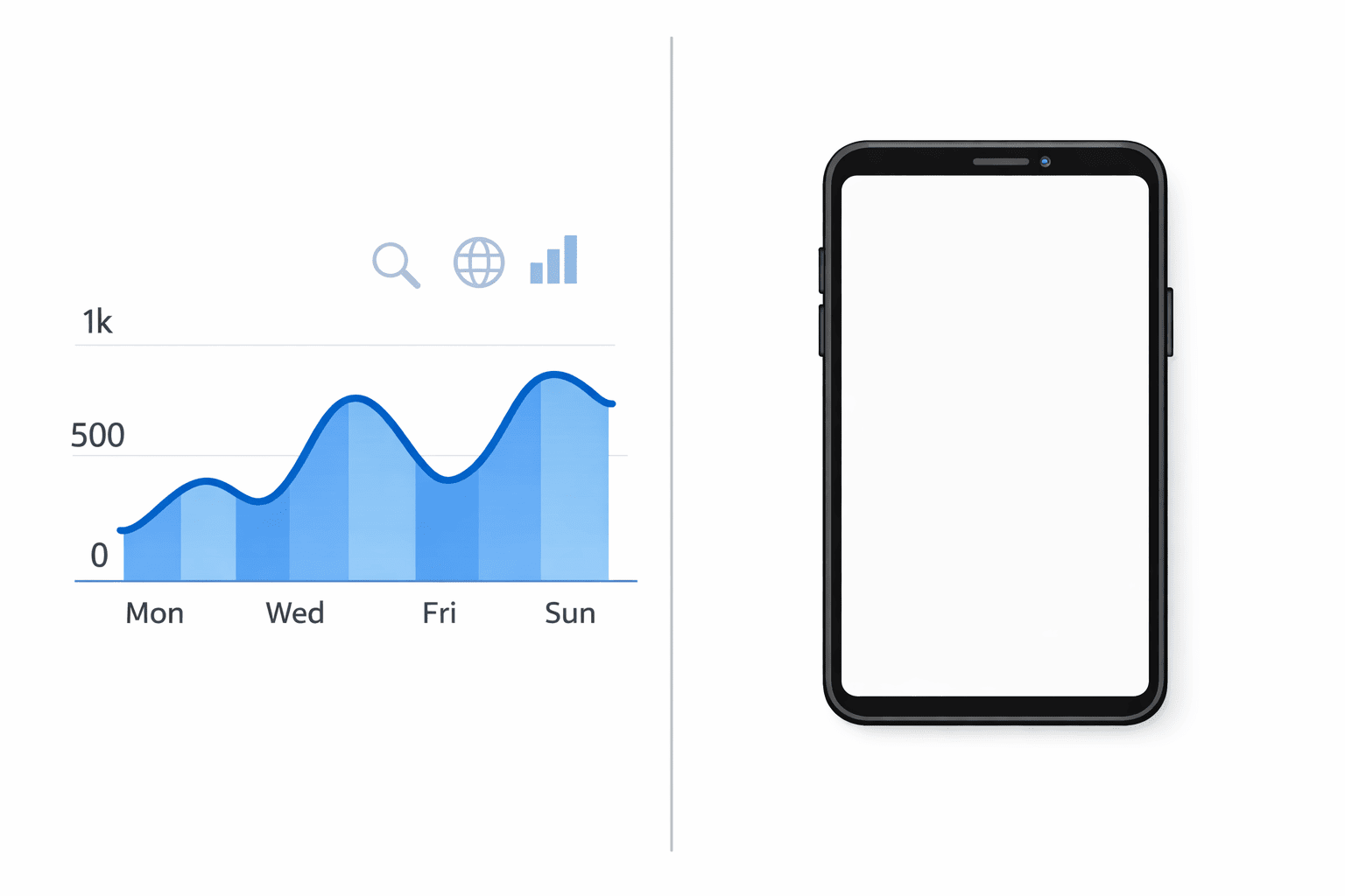 Why Most Roofing Company Websites Don’t Generate Leads (And What Actually Fixes It) 1 Roofing website traffic without lead conversions illustration