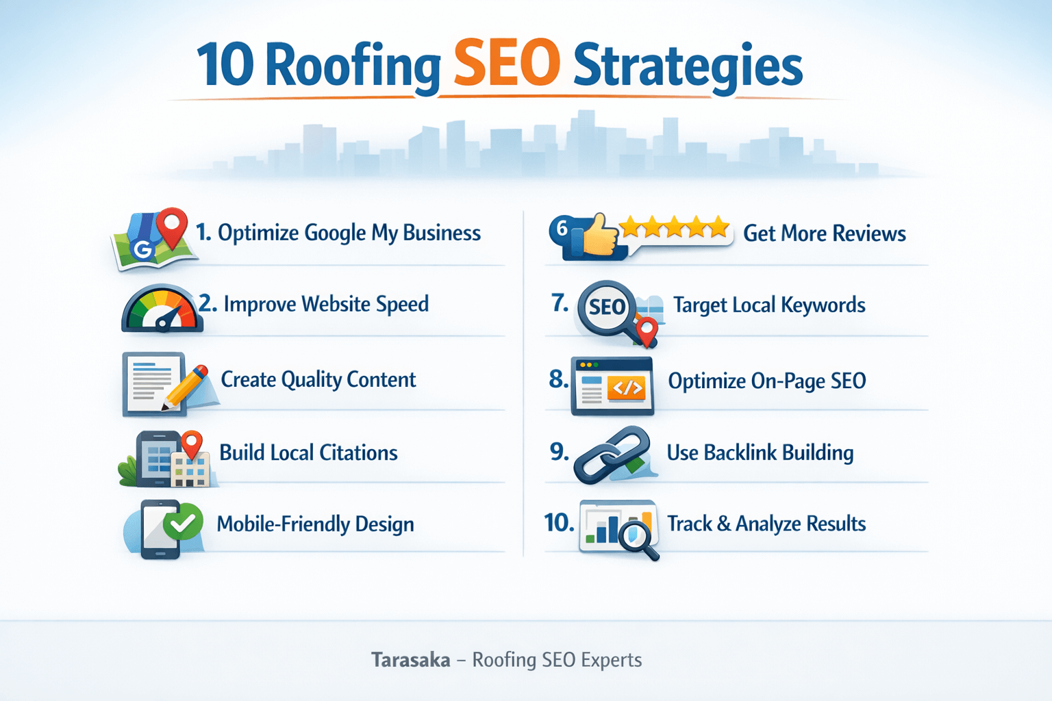 SEO for Roofing Contractors: 10 Proven Strategies to Rank Higher on Google 1 10 roofing SEO strategies