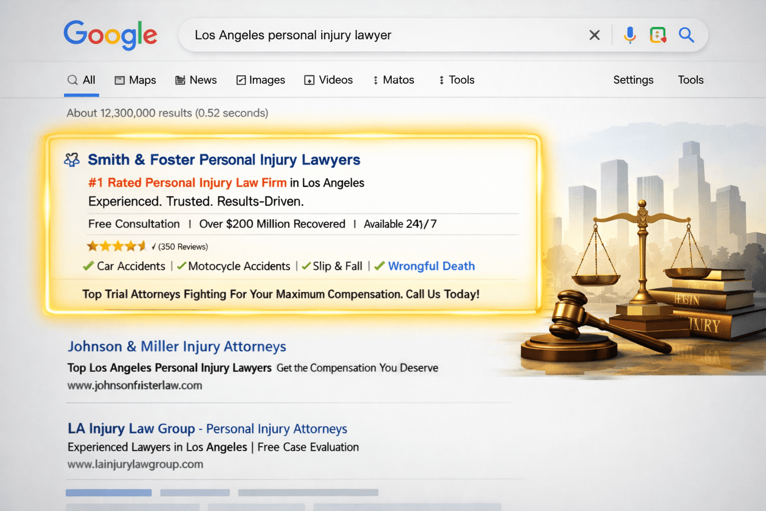 Law Firm SEO vs PPC: Which Generates More Legal Clients in 2026? 1 organic search results
